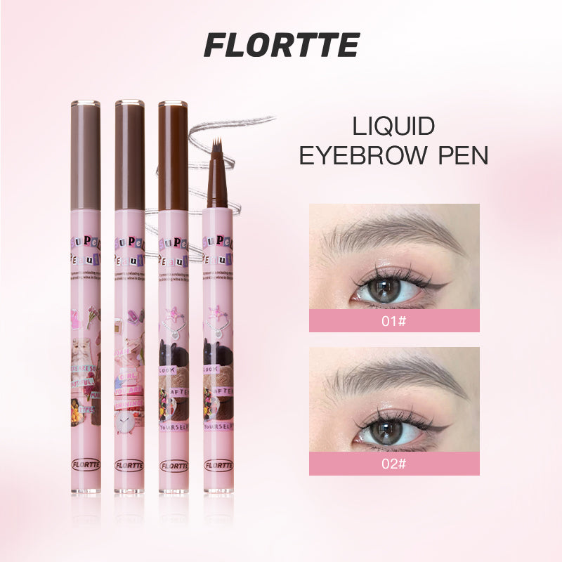 Collection of I Am Super Beauty Liquid Eyebrow Pen in a gallery layout